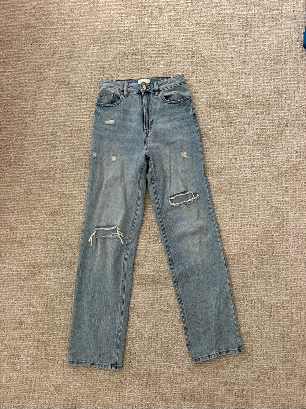 PacSun Light Blue Distressed Boyfriend Jeans